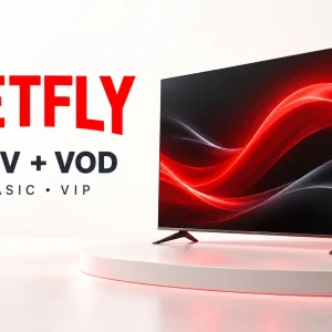 اشتراک Netfly IPTV و VOD با پلن‌های Basic و VIP